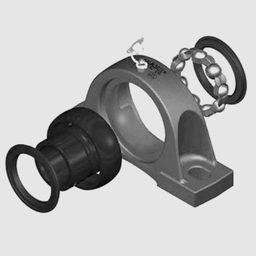 Caixa para rolamentos autoalinhadora - Cross & Morse - cilíndrica / de esferas / de rolos cônicos