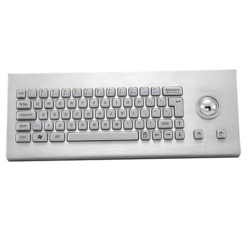 Teclado de mesa - KY-PC-H-Desk - Shenzhen KEYU Co., Ltd  - com teclas mecânicas / 65 teclas / com trackball