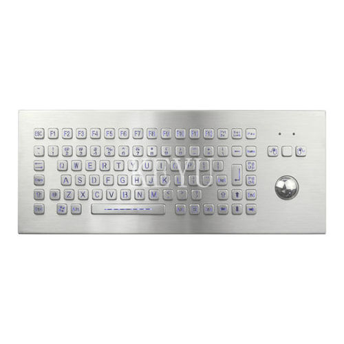 Teclado de mesa - KY-PC-F2-LED-DESK - Shenzhen KEYU Co., Ltd  - com teclas mecânicas / com tecla Fn / mouse integrado com 3 teclas