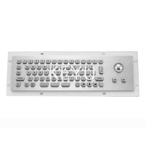 Teclado embutido - KY-PC-MINI-T - Shenzhen KEYU Co., Ltd  - com teclas mecânicas / mouse integrado com 2 teclas / com trackball
