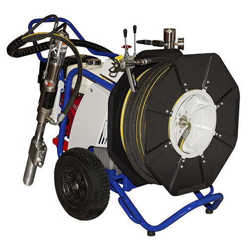 Bomba de pistão - HYDROFUT 1200 - Euromair - para tinta / com cilindro hidráulico / de escorva manual