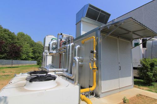 Unidade de cogeração a diesel - REC+ - Termogamma Energy Solutions - com motor a gás / a gás natural / a biogás