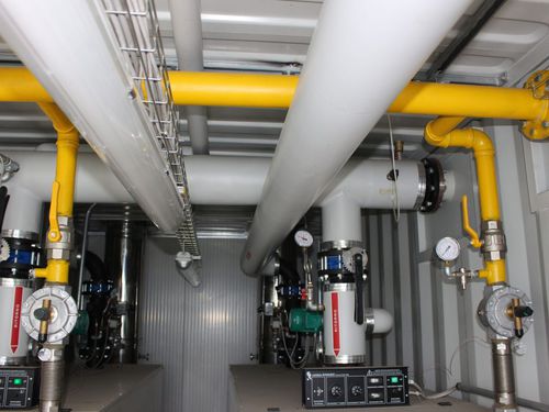Casa de caldeiras em contêiner - CTP - Termogamma Energy Solutions