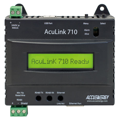 Gateway de comunicação - AcuLink 710 - Accuenergy Canada Inc. - sem fio / RS-485