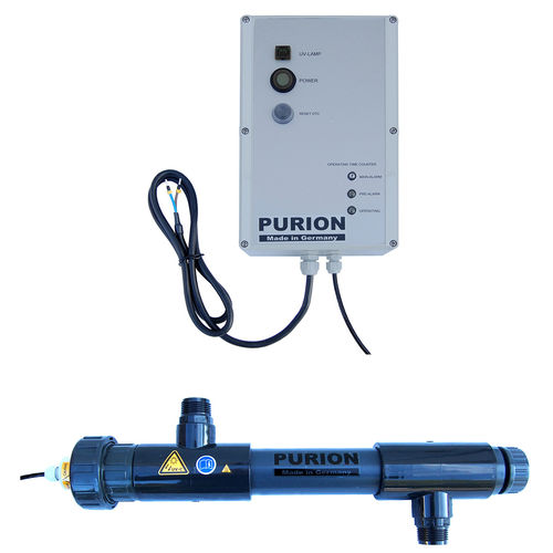 Unidade de desinfecção com 1 lâmpada - PURION&reg; 1000 PVC-U - PURION GmbH - por UV / de água