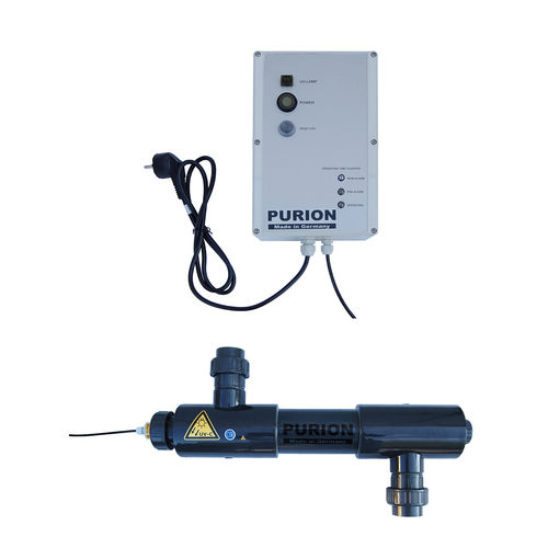 Unidade de desinfecção com 1 lâmpada - PURION&reg; 2001 PVC-U - PURION GmbH - por UV / para piscina / de água