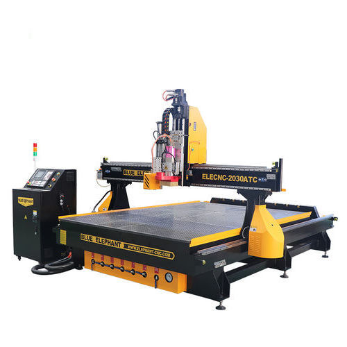 Router CNC - ELECNC-2030ATC - Jinan Blue Elephant CNC Machinery Co.,Ltd - de 3 eixos / de um fuso / para madeira