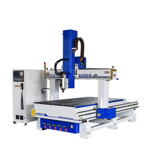 Router CNC - ELECNC1325ATC-4A - Jinan Blue Elephant CNC Machinery Co.,Ltd - de 4 eixos / de um fuso / a lenha