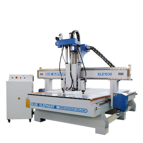 Router CNC - ELECNC1530-3S - Jinan Blue Elephant CNC Machinery Co.,Ltd - de 3 eixos / com múltiplos cabeçotes / a lenha
