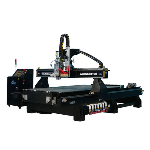 Router CNC - ELECNC 1530ATC-R - Jinan Blue Elephant CNC Machinery Co.,Ltd - de 3 eixos / de um fuso / para madeira