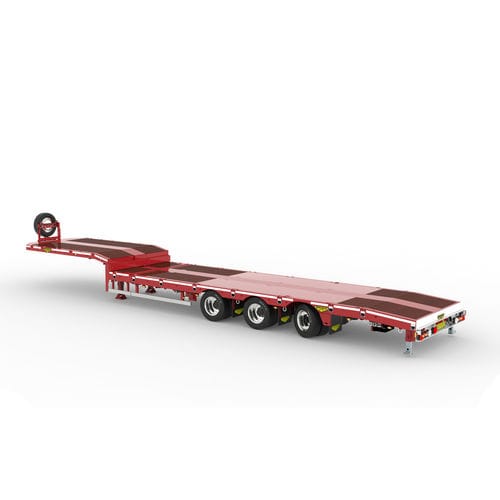 Semirreboque com eixos self-tracking - Broshuis BV - para equipamento industrial / para veículos / com 3 eixos