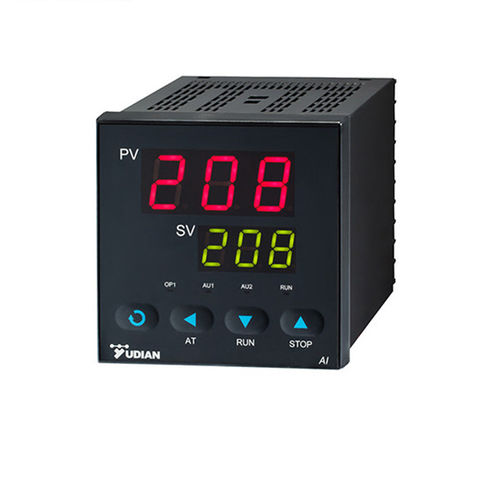 Controlador de temperatura digital - AI-208 - Yudian Automation Technology Co., Ltd. - com visor duplo / PID / circuito único