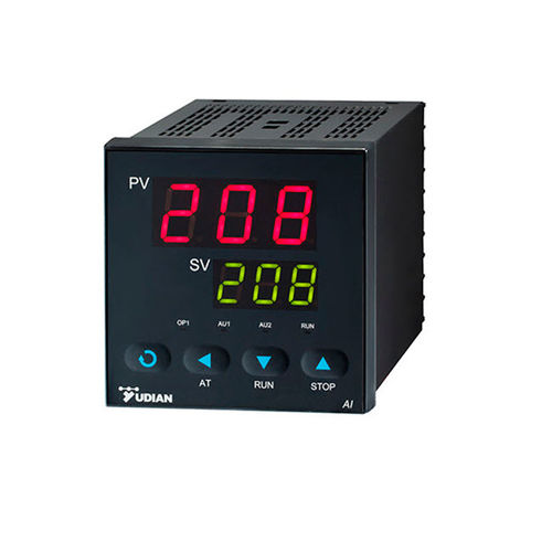 Controlador de temperatura digital - AI-208D2G - Yudian Automation Technology Co., Ltd. - com visor duplo / PID / circuito único