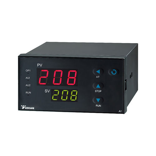 Controlador de temperatura com display LED - AI-208AGL0 - Yudian Automation Technology Co., Ltd. - com visor duplo / PID / circuito único
