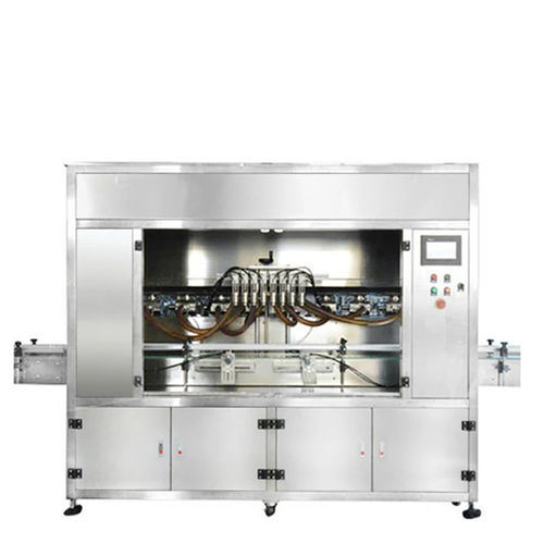 Envasadora com 8 cabeças - Shandong Dongtai Machinery Manufacturing Co., Ltd. - automática / para garrafas de vidro / para boiões