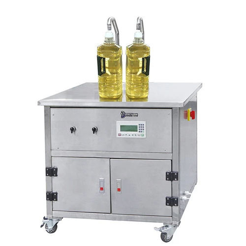Envasadora de óleo - BSB-E - Shandong Dongtai Machinery Manufacturing Co., Ltd. - com pedal / para garrafas de plástico / para líquidos viscosos