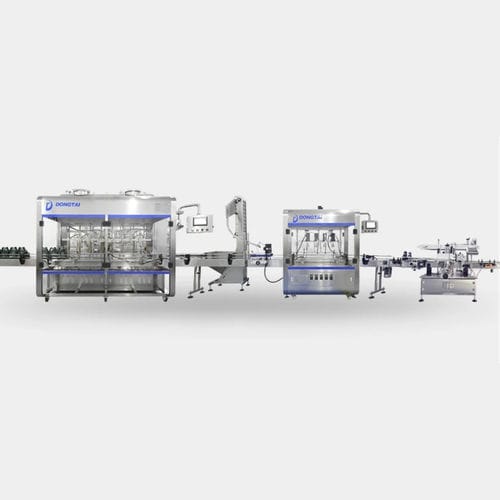 Envasadora-tampadora-rotuladora para óleo alimentar - ZLDG - Shandong Dongtai Machinery Manufacturing Co., Ltd. - automática / para óleo vegetal / para azeite