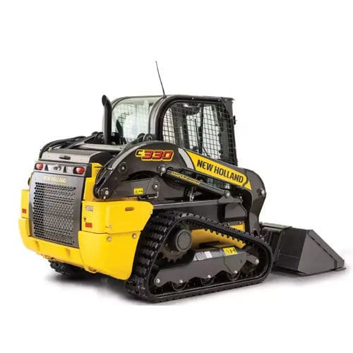 Carregadeira compacta de esteiras eletro-hidráulica - C330 - New Holland