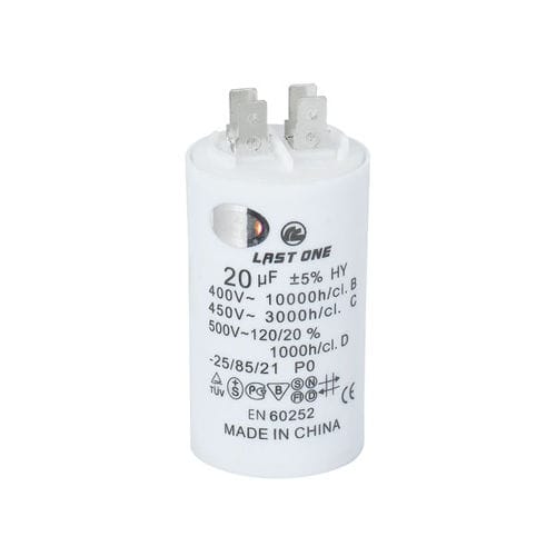 Capacitor de filme de polipropileno metalizado - HY1 - Hengyi Electrical Co.,LTD - cilíndrico / seco / CA