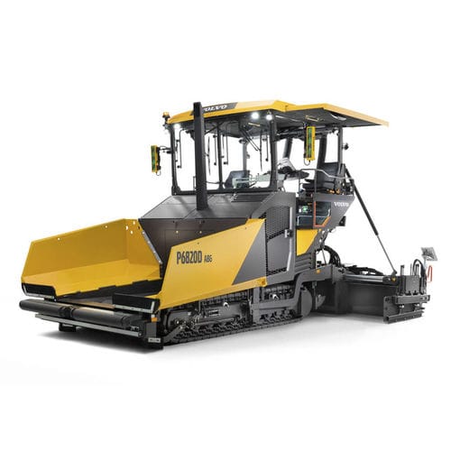 Pavimentadora de asfalto - P6820D ABG - Volvo Construction Equipment - de esteiras / para rodovia