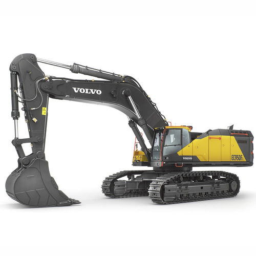Escavadeira grande - EC950F - Volvo Construction Equipment - de esteiras / a diesel / para construção civil