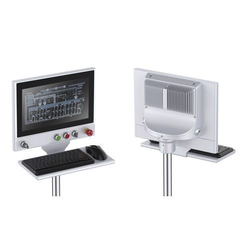 Painel PC HMI - ICP69XXX-C series - NODKA Automation Technology - de tela sensível ao toque multitouch / LCD / 15"