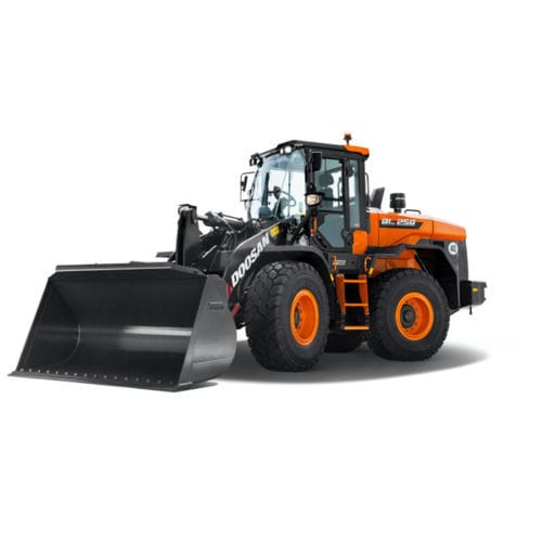 Carregadeira de rodas - DL250-7 - DAEWOO Construction Equipment Division - articulada / convencional