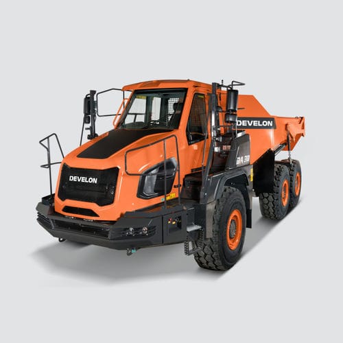 Caminhão basculante articulado - DA30-7 - DAEWOO Construction Equipment Division - com motor de combustão interna / para minas e pedreiras