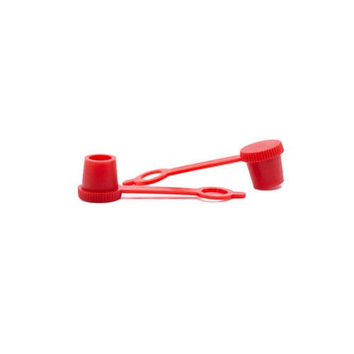 Tampa (cap) redonda - 27859 - StockCap - em PVC / para bico graxeiro / serrilhada