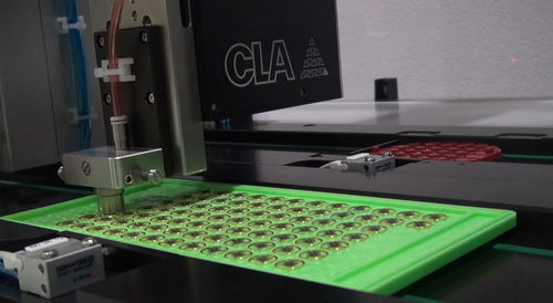 Mesa de posicionamento XYZ - SPIDER - CLA Clinical Laboratory Automation SA - de 3 eixos