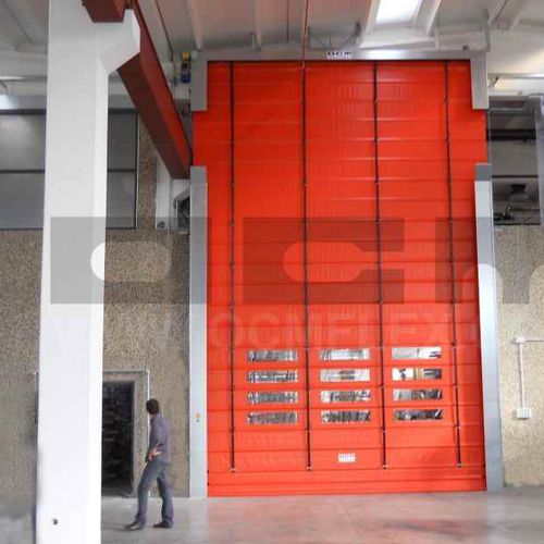 Porta camarão - OCM Industrial Doors - para ambiente interno / para ponte rolante