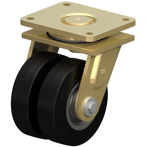 Rodízio giratório - LSD-SE series - Blickle Räder+Rollen GmbH u. Co. KG - com placa de fixação / com rolamento de esferas / para cargas pesadas