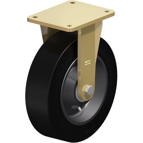 Rodízio fixo - BS-GEV series - Blickle Räder+Rollen GmbH u. Co. KG - com placa de fixação / para cargas pesadas / de baixo ruído