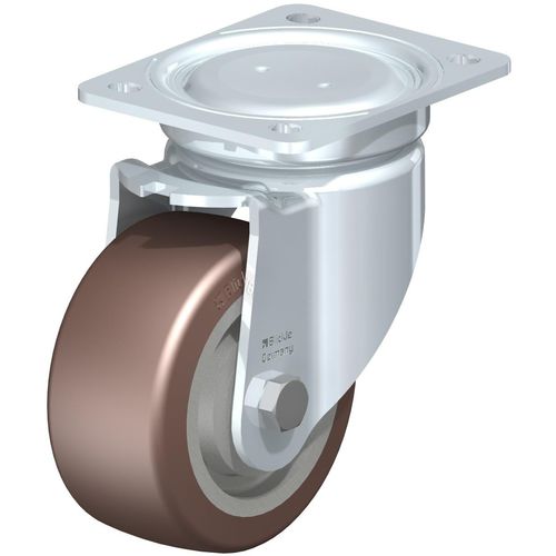 Rodízio giratório - LUH-GB series - Blickle Räder+Rollen GmbH u. Co. KG - com placa de fixação / com rolamento de esferas / para cargas pesadas