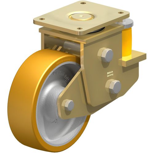 Rodízio giratório - LSFE-GTH series - Blickle Räder+Rollen GmbH u. Co. KG - com placa de fixação / com rolamento de esferas / para cargas pesadas