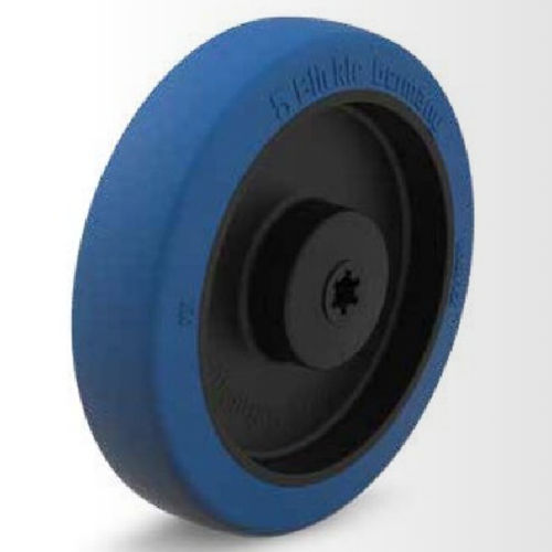 Roda com banda de rodagem - POBS series - Blickle Räder+Rollen GmbH u. Co. KG - em poliuretano / para produtos alimentares / de baixo ruído