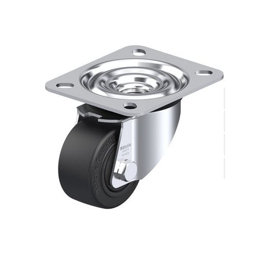 Rodízio giratório - LE-POEV series - Blickle Räder+Rollen GmbH u. Co. KG - com placa de fixação / com rolamento de esferas / com freio