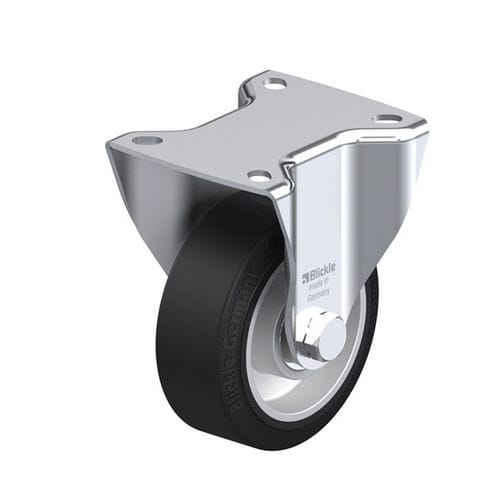 Rodízio fixo - BK-ALEV series - Blickle Räder+Rollen GmbH u. Co. KG - com placa de fixação / para cargas pesadas / de baixo ruído