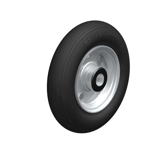 Roda com pneu - P series - Blickle Räder+Rollen GmbH u. Co. KG - em aço / de baixo ruído