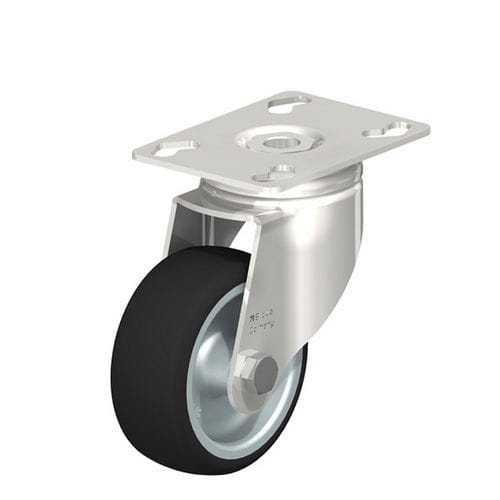 Rodízio giratório - LKPXA-PATH series - Blickle Räder+Rollen GmbH u. Co. KG - com placa de fixação / em poliamida / com rolamento de esferas