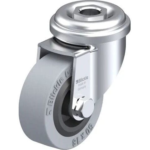 Roda com banda de rodagem - VPA series - Blickle Räder+Rollen GmbH u. Co. KG - em borracha / em borracha / 80 Shore A
