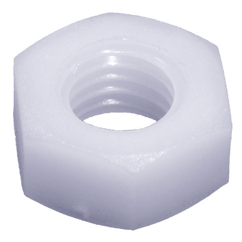 Porca sextavada - EC4032 series - PLASTEM - em material plástico / com rosca