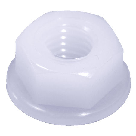 Porca sextavada - EC4161 series - PLASTEM - plana / em material plástico / com rosca