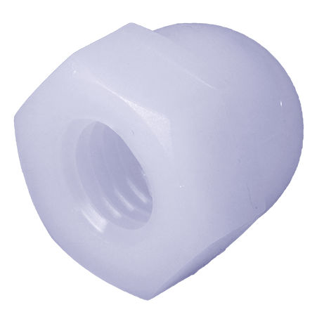 Porca sextavada - EC1587 series - PLASTEM - em material plástico / com rosca