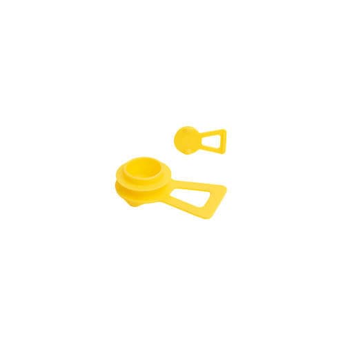 Tampa (cap) com rosca - P_L series - PLASTEM - redonda / em polietileno de baixa densidade (PEBD) / flexível
