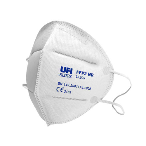 Máscara de proteção descartável - UFI HYDRAULIC - PFF2 / semifacial / hospitalar