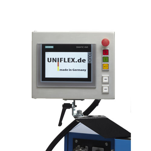 Terminal de comando com touch screen - CONTROL C.2 - Uniflex-Hydraulik GmbH - de mão / VIA / LCD a cores