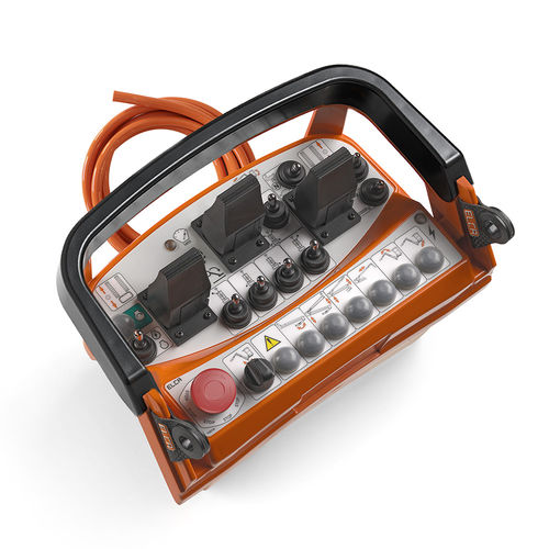 Controle remoto com fio - TEL-M - ELCA RADIOCONTROLS - com joystick / com interruptor de alavanca / para guindaste articulado