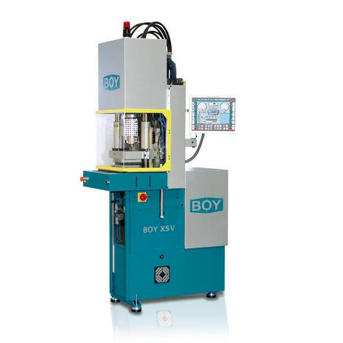 Máquina injetora vertical - XS V - Dr. Boy - hidráulica / de duas placas / para peças com inserto