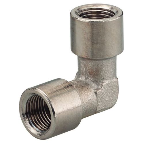 Conexão pneumática - WKS-W90-NI - Schneider Druckluft GmbH - de roscar / cotovelo de 90° / em latão niquelado